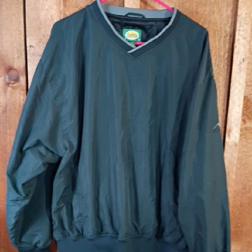 Cabela's Black Windbreaker